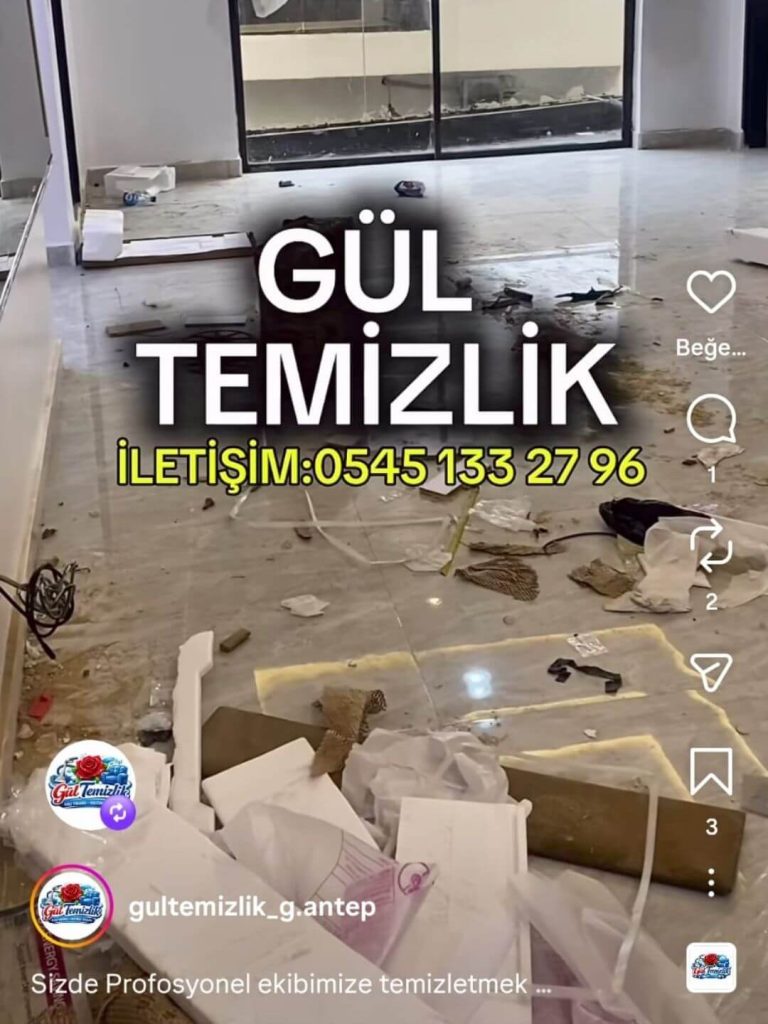 gaziantep gul ev temizligi